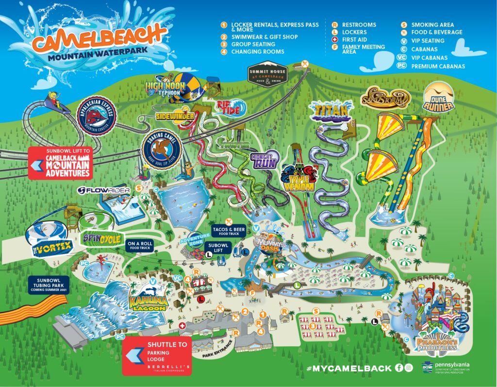 Camelback Mountain Resort Map Rules & Faq - Camelback