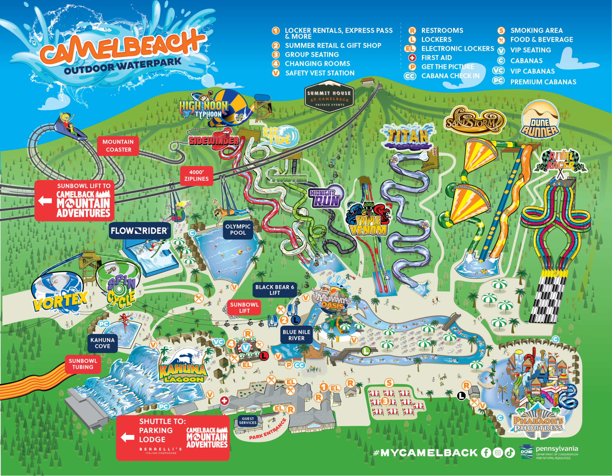 Camelbeach Map